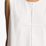 Khaite - Hal Dress in White