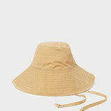 Loeffler Randall - Hannah Parchment Nylon Bucket Hat