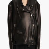 Khaite - Hansel Jacket in Black Leather