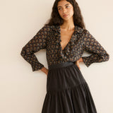 DÔEN - HARDY TOP -- DELPHINIUM FLORAL