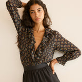 DÔEN - HARDY TOP -- DELPHINIUM FLORAL