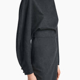 Khaite - Harlin Dress in Charcoal