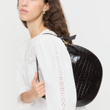 Loeffler Randall - Harlow Crocodile Leather Shoulder Bag