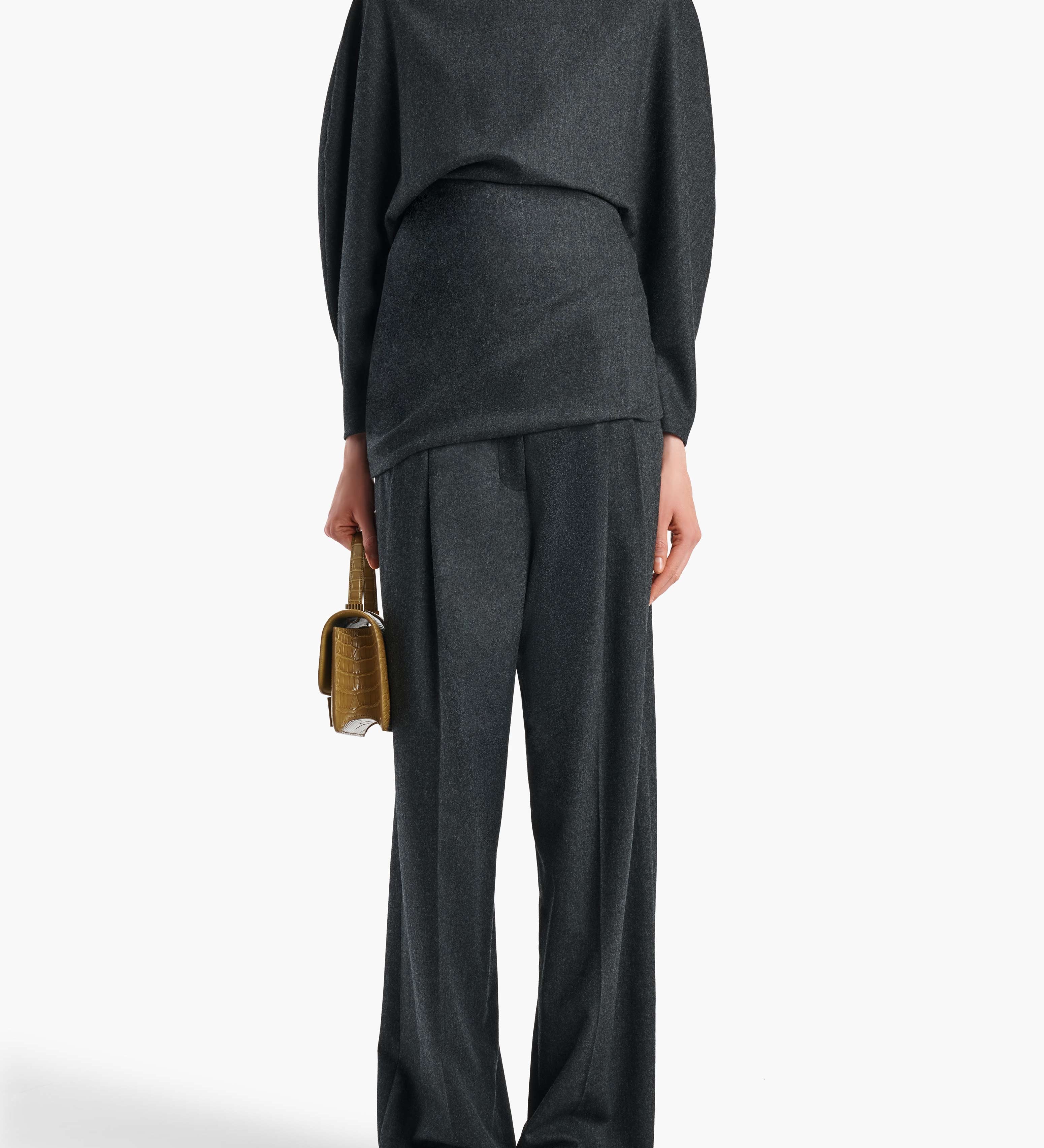 Khaite - Harlow Top in Charcoal