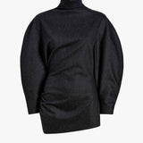 Khaite - Harlow Top in Charcoal