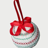 Loeffler Randall - Harriet Cream Embroidered Ornament