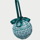 Loeffler Randall - Harriet Green Embroidered Ornament
