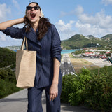 DÔEN - HARRISON JACKET -- NAVY GESSATO STRIPE