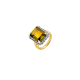 Dorsey - HASTINGS, LAB YELLOW SAPPHIRE RING, GOLD