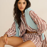 DÔEN - HAVA TOP -- ALICANTE STRIPE