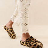 Loeffler Randall - Haven Leopard Velvet Mule