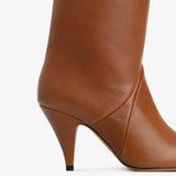 Jude - Haze Knee Boot Tan Grained Leather