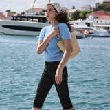 DÔEN - HEARST SWEATER -- SEASHORE BLUE