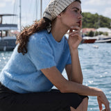 DÔEN - HEARST SWEATER -- SEASHORE BLUE