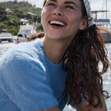 DÔEN - HEARST SWEATER -- SEASHORE BLUE