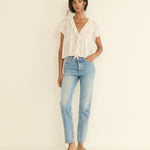 DOEN - HELENA TOP - - SALT
