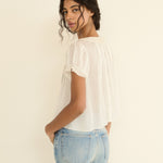 DOEN - HELENA TOP - - SALT