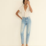 DOEN - HELENA TOP - - SALT