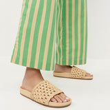Loeffler Randall - Henri Natural Crochet Sandal