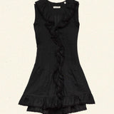 DÔEN - HENRIETTA DRESS -- BLACK