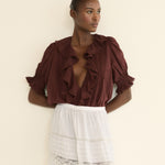 DOEN - HENRI TOP - - DAHLIA