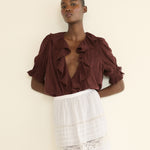 DOEN - HENRI TOP - - DAHLIA