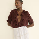 DOEN - HENRI TOP - - DAHLIA