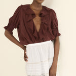 DOEN - HENRI TOP - - DAHLIA