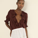 DOEN - HENRI TOP - - DAHLIA