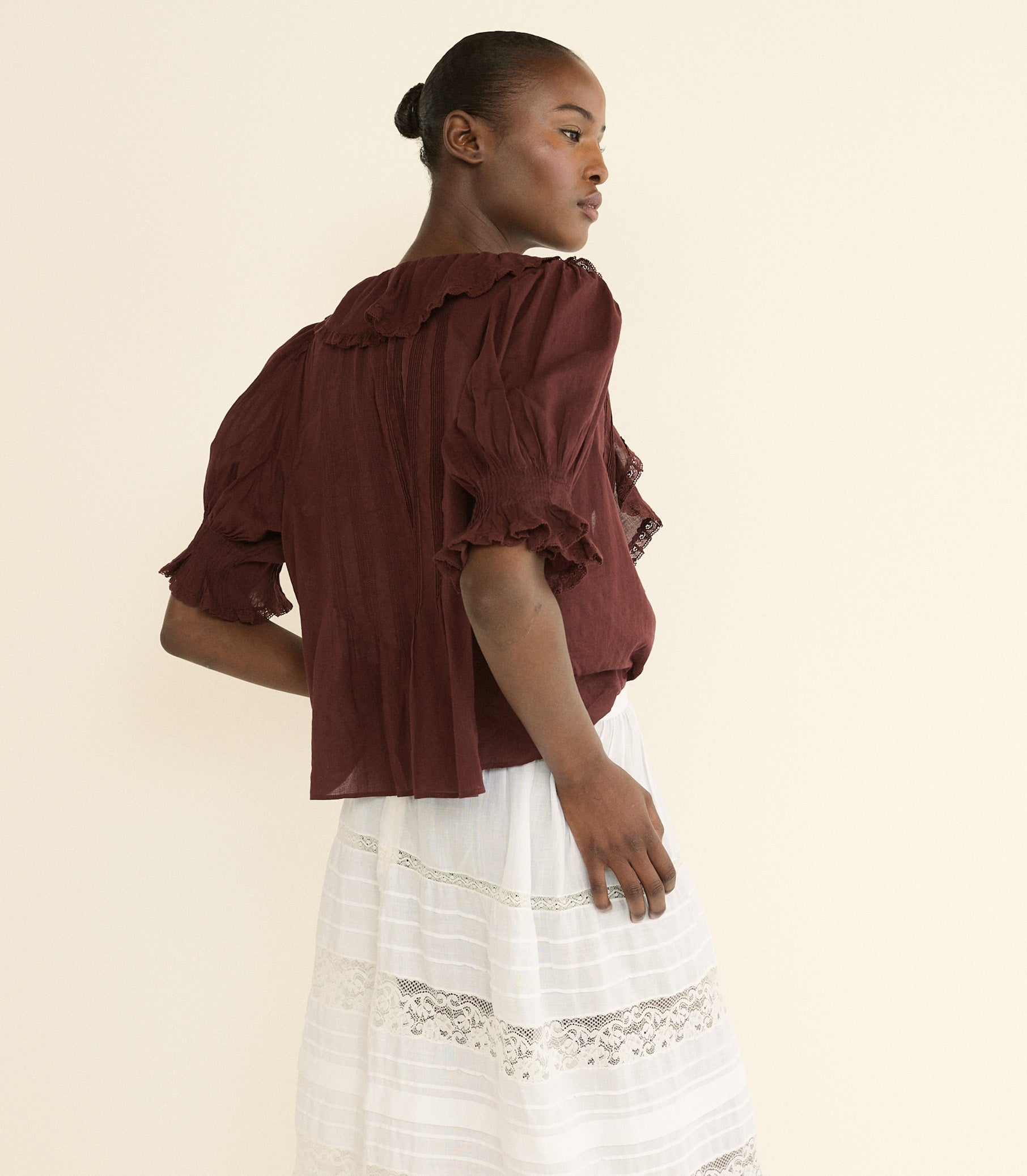 DOEN - HENRI TOP - - DAHLIA