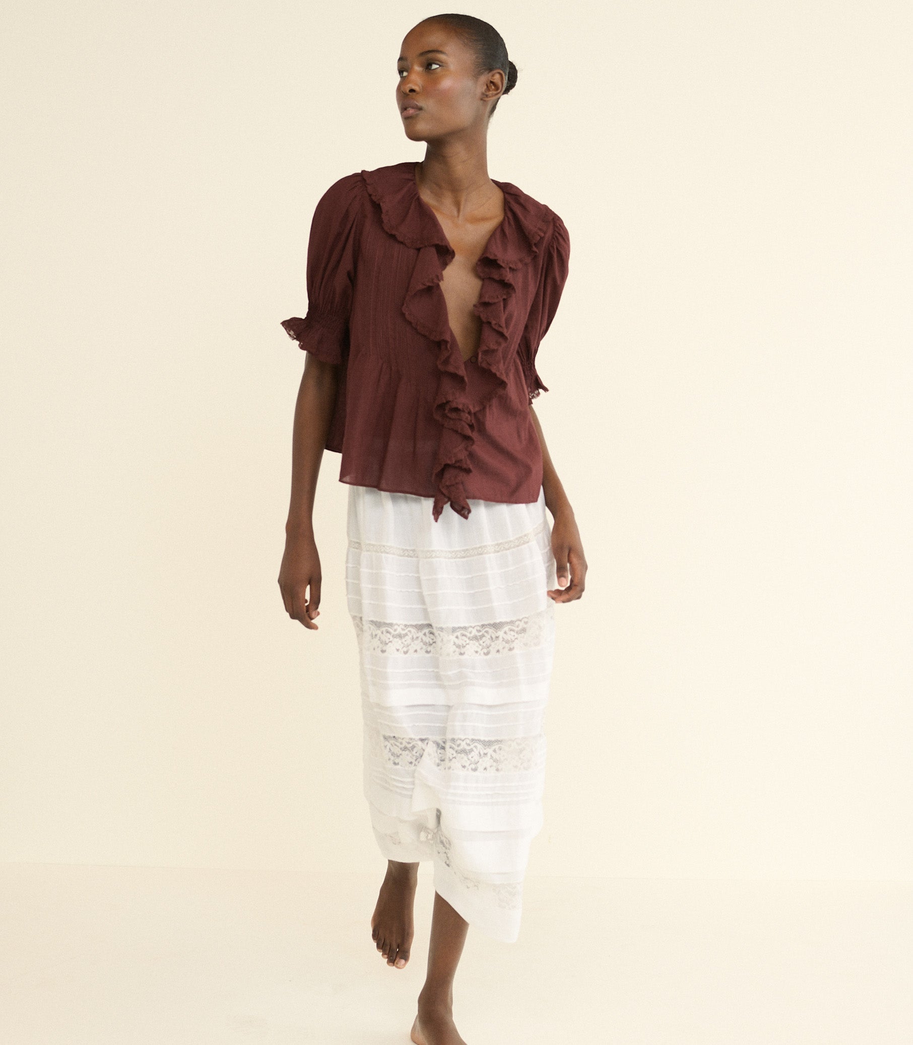 DOEN - HENRI TOP - - DAHLIA