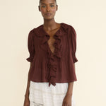 DOEN - HENRI TOP - - DAHLIA