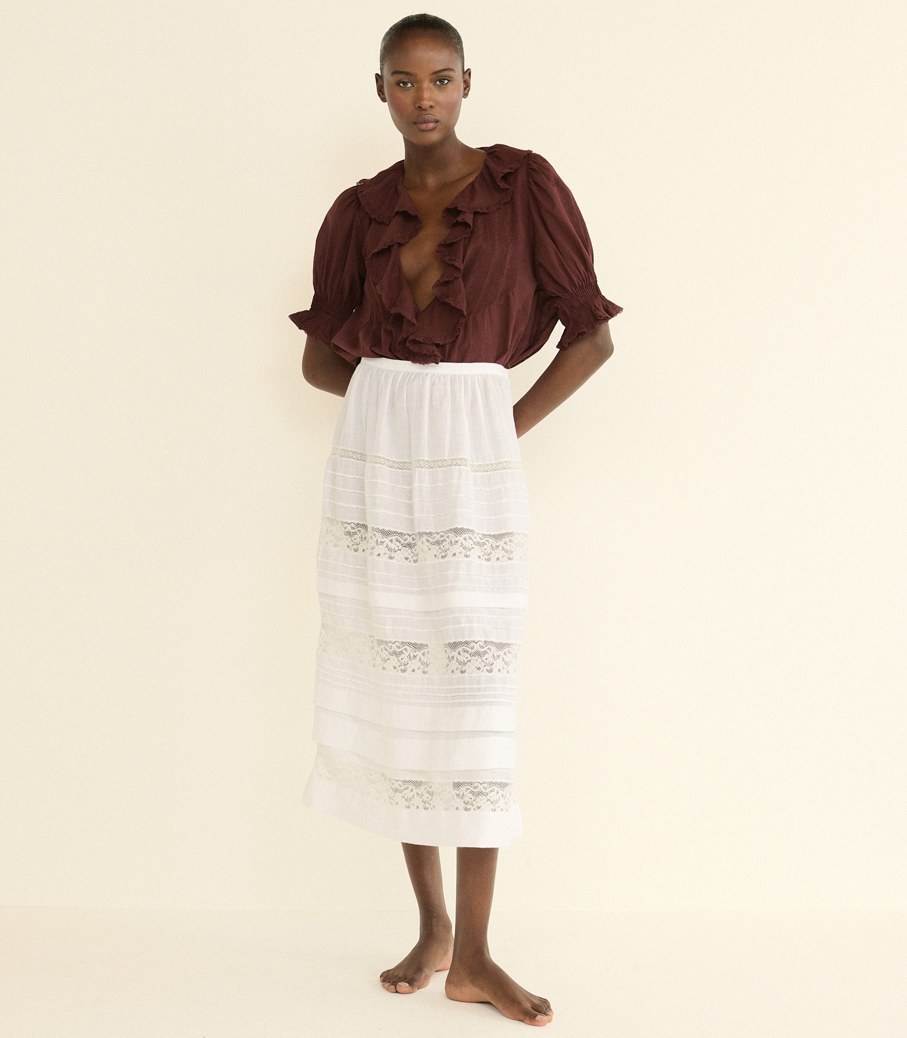 DOEN - HENRI TOP - - DAHLIA