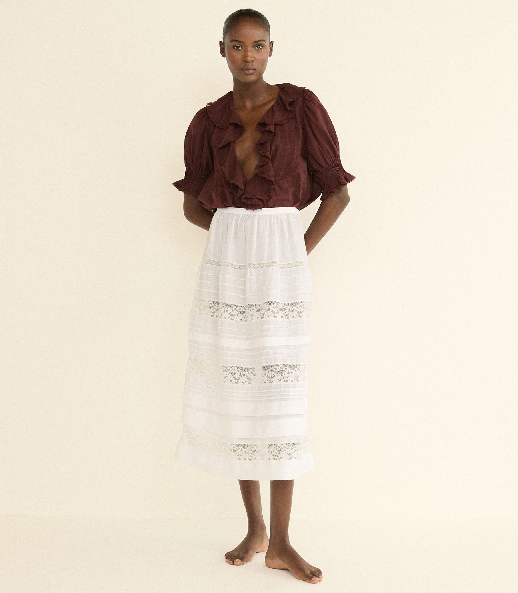 DOEN - HENRI TOP - - DAHLIA