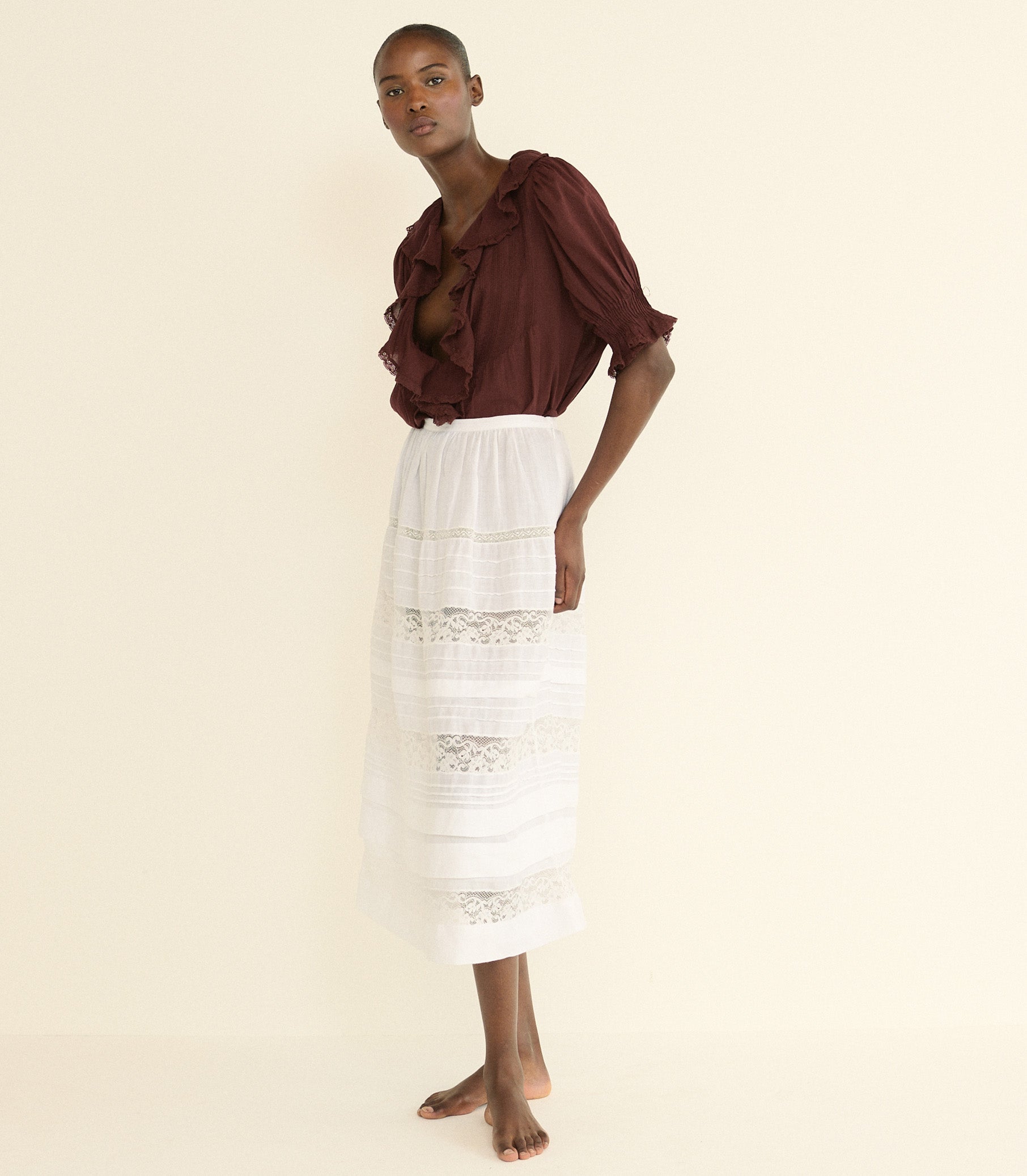 DOEN - HENRI TOP - - DAHLIA