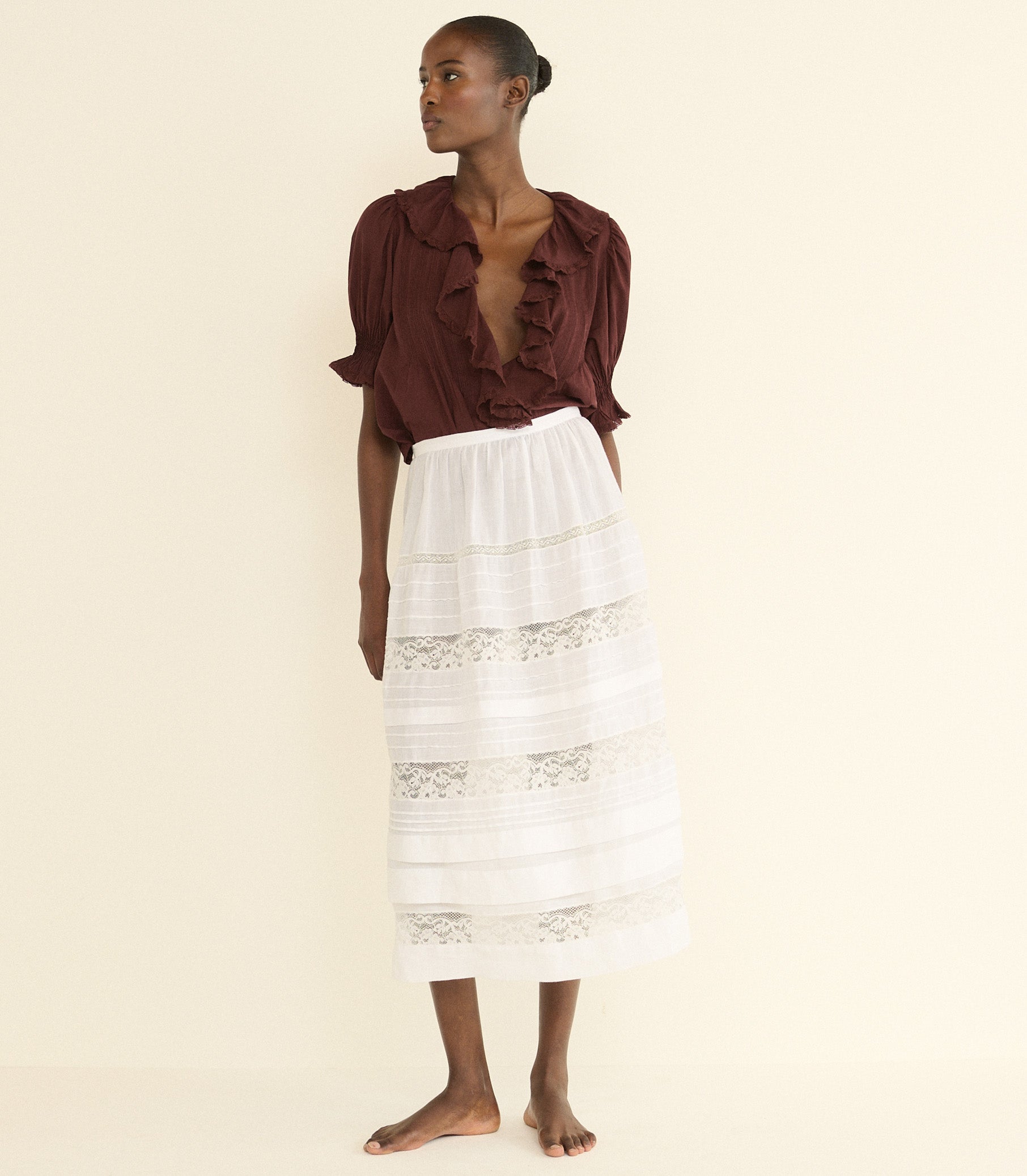 DOEN - HENRI TOP - - DAHLIA