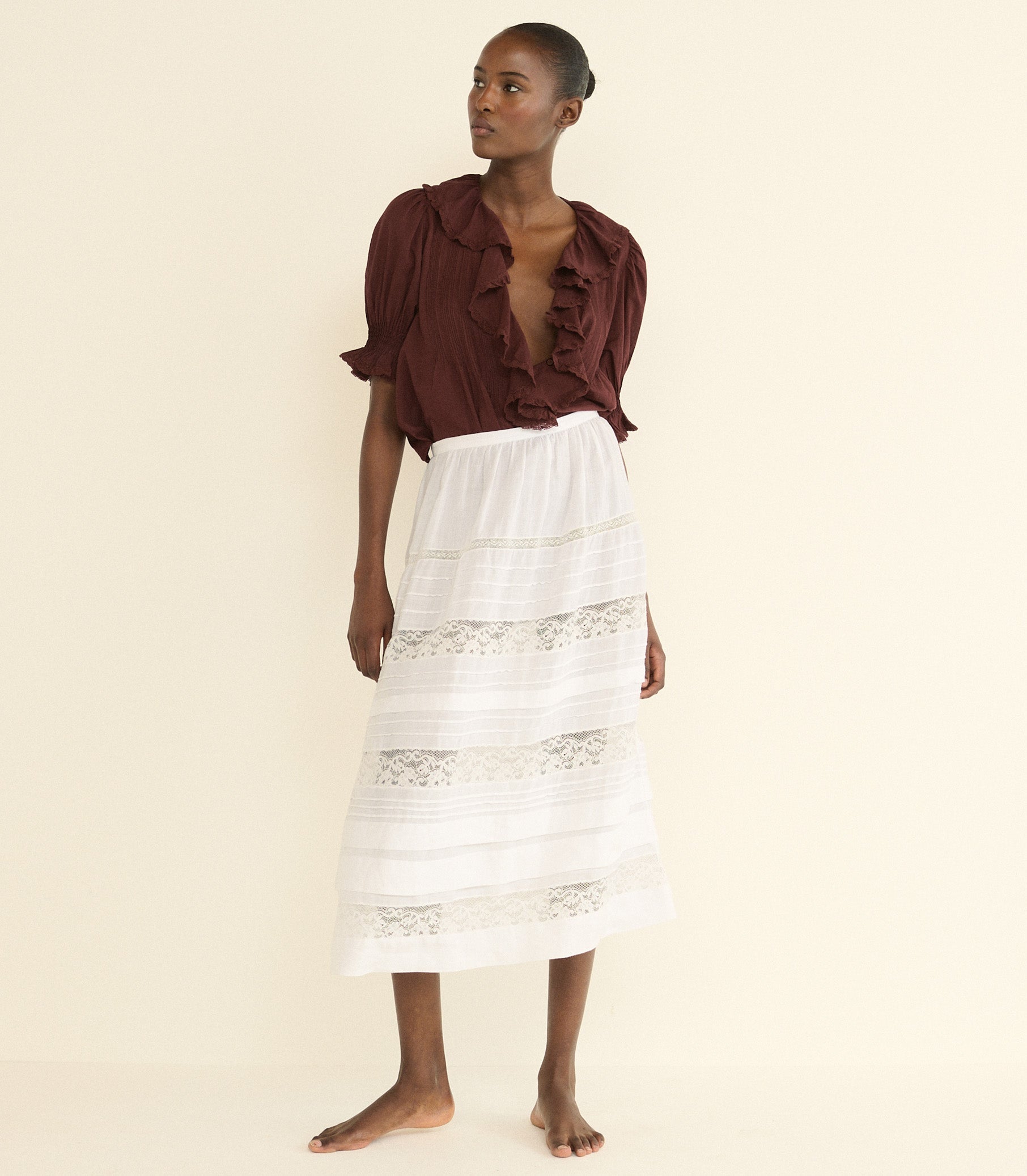 DOEN - HENRI TOP - - DAHLIA