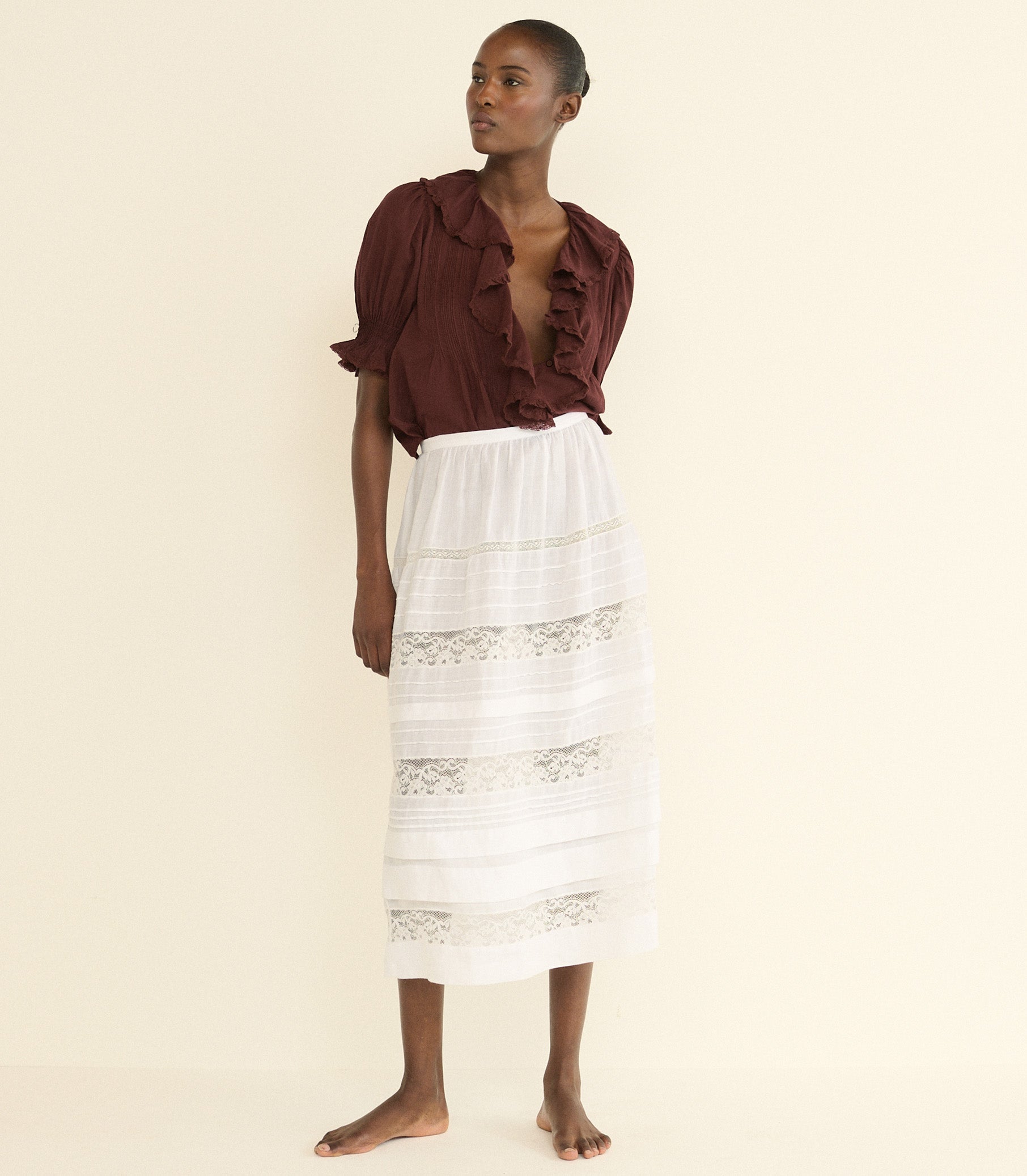 DOEN - HENRI TOP - - DAHLIA