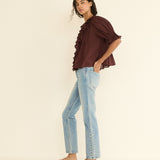 DOEN - HENRI TOP - - DAHLIA