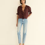 DOEN - HENRI TOP - - DAHLIA