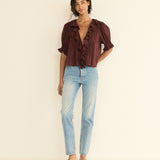 DOEN - HENRI TOP - - DAHLIA