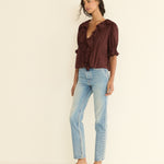 DOEN - HENRI TOP - - DAHLIA
