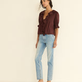 DOEN - HENRI TOP - - DAHLIA