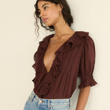 DOEN - HENRI TOP - - DAHLIA