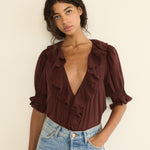 DOEN - HENRI TOP - - DAHLIA