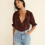 DOEN - HENRI TOP - - DAHLIA