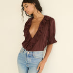 DOEN - HENRI TOP - - DAHLIA