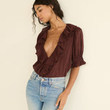DOEN - HENRI TOP - - DAHLIA