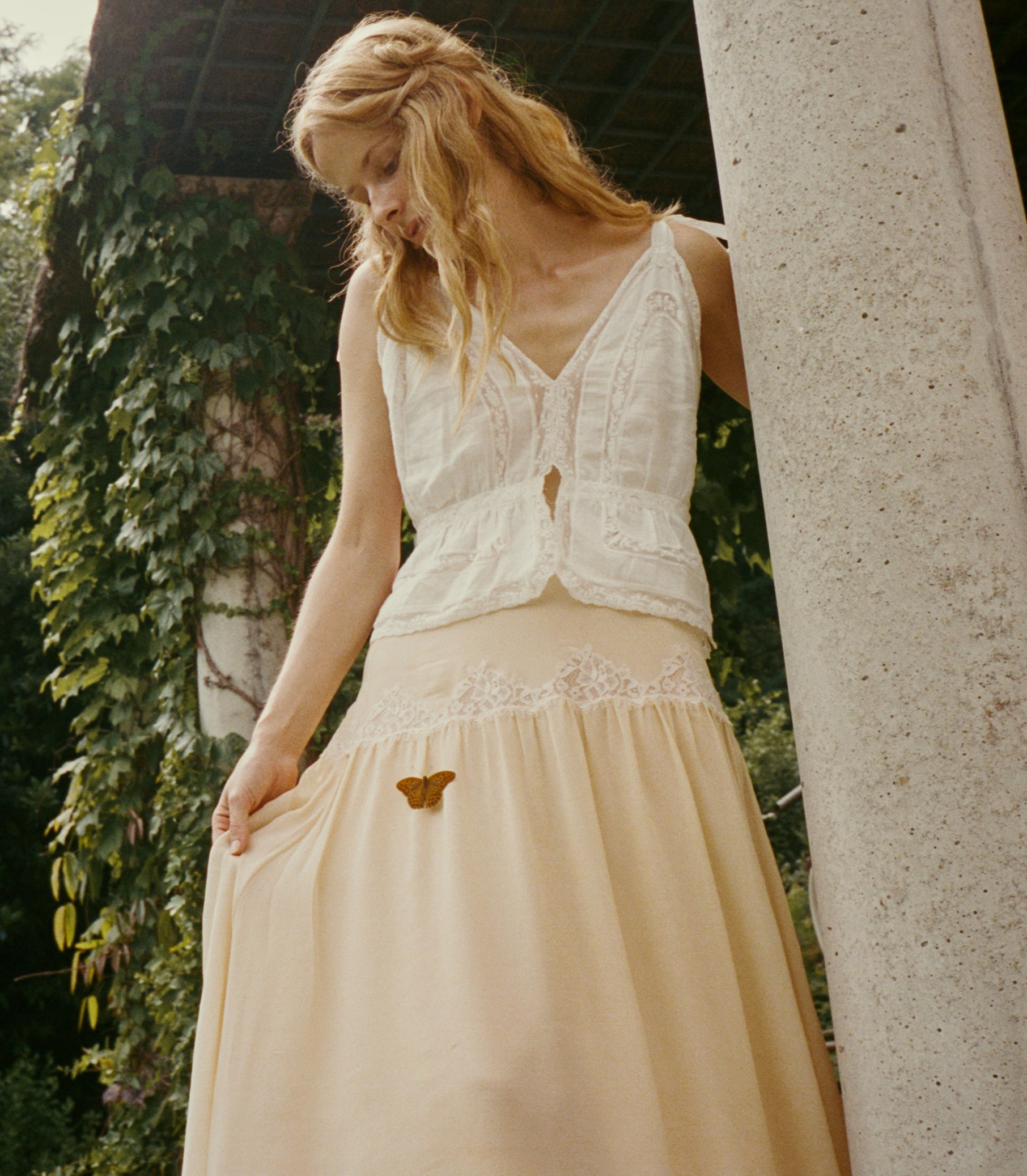 DOEN - HERTISE TOP - - SALT