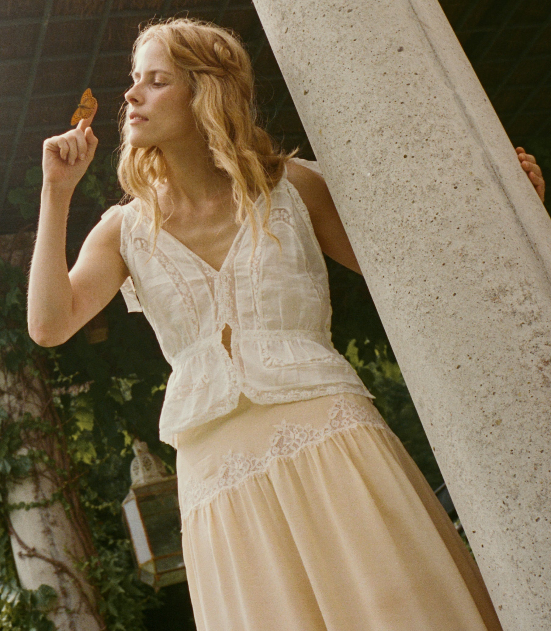 DOEN - HERTISE TOP - - SALT